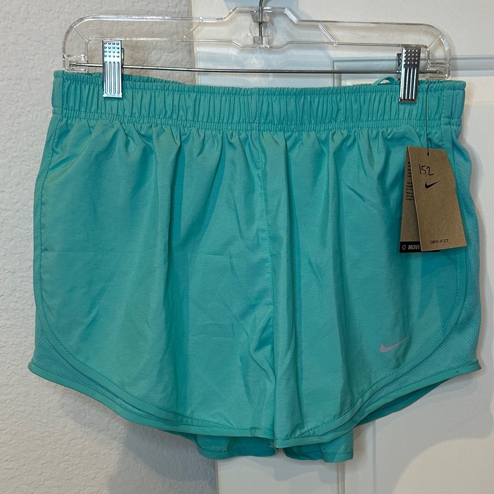 Nike Women's Teal Athletic Running Shorts